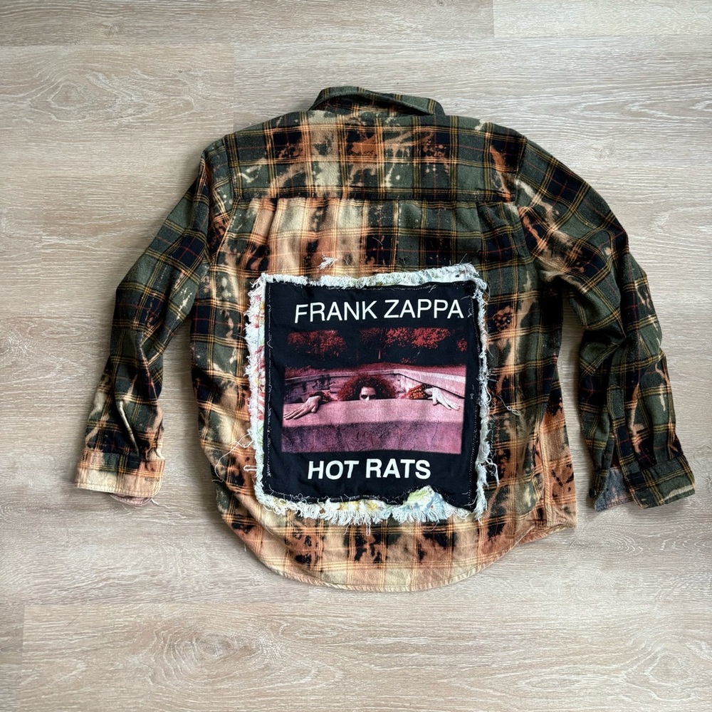 Frank Zappa Backpatch Flannel - Picture 10 of 11